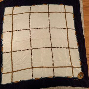 Vintage Chanel silk scarf